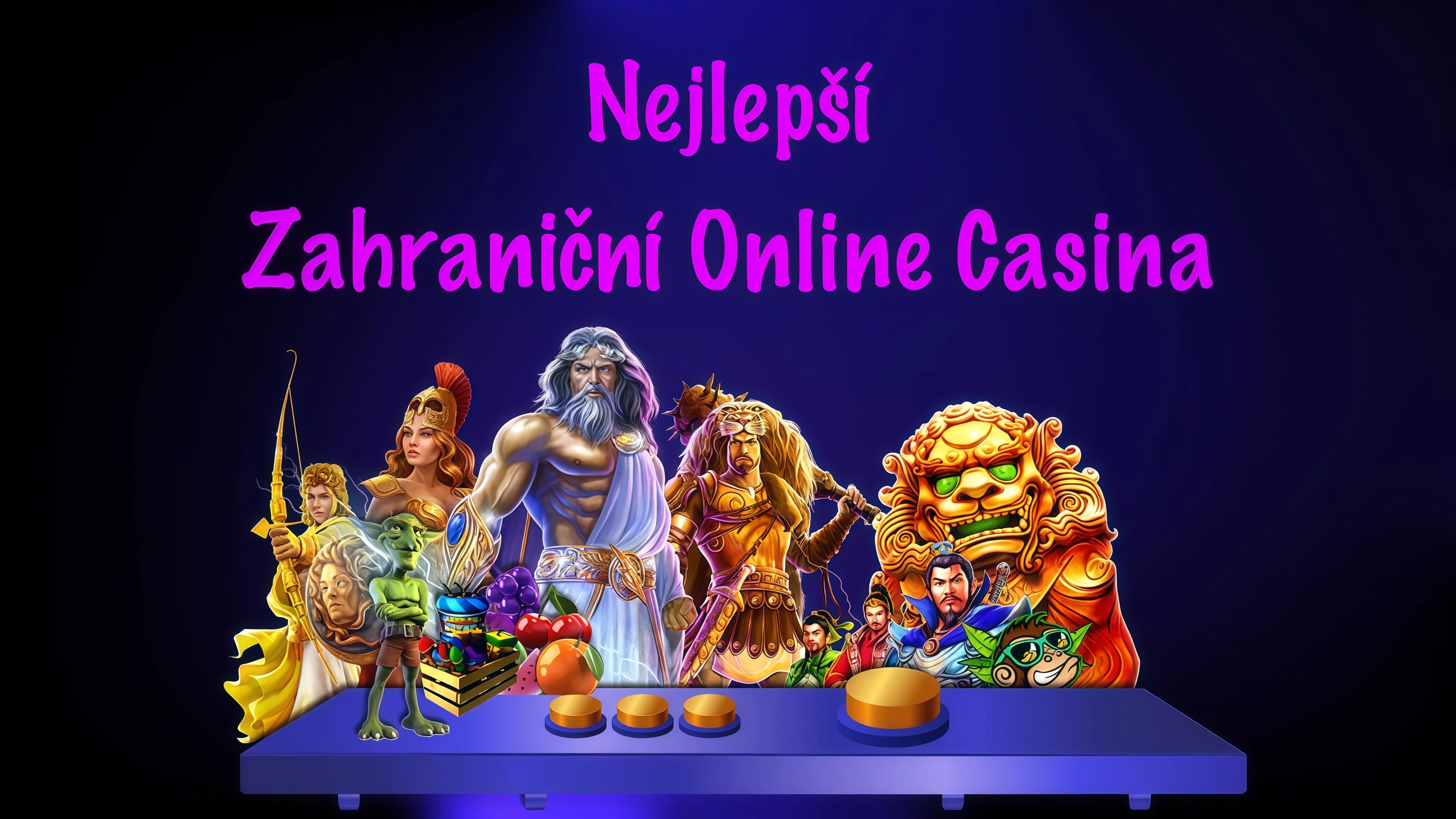 Top zahraniční online casina pro české hráče